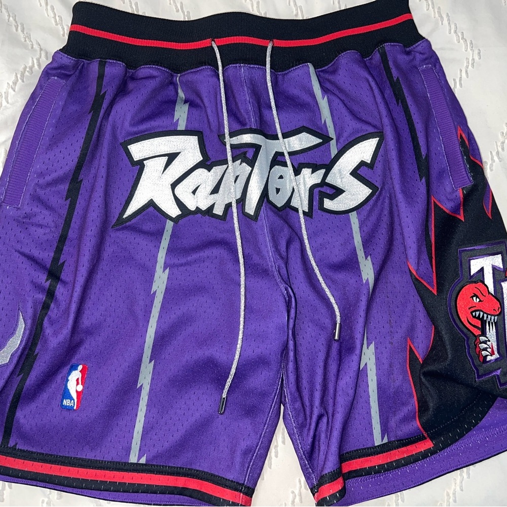 Men’s Mitchell & Ness x Just Don Purple Toronto Raptors 95-96 Hardwood Classics